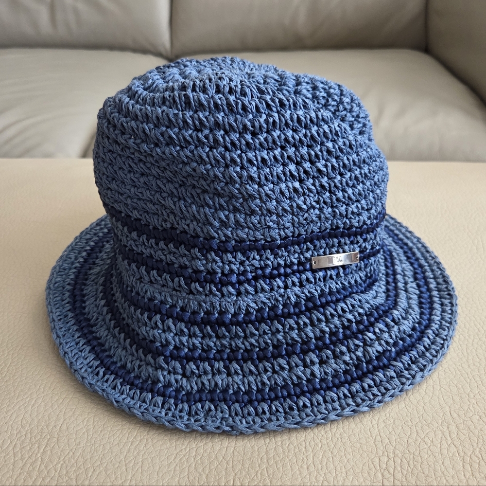 NWT - Lauren Ralph Lauren Women's Crochet Bucket Hat - Size 57